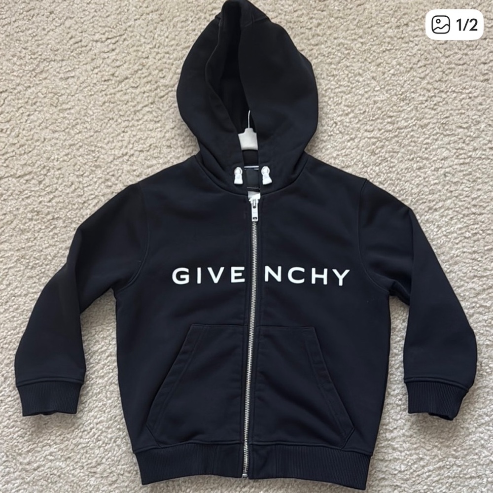Givenchy Kids Black Hoodie